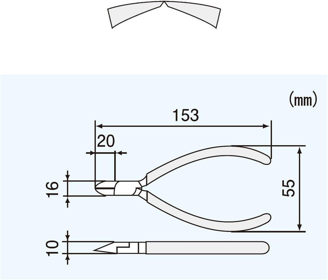 Seitenschneider/Seitenschneider zum Schneiden von Draht, Präzisions-Elektronik-Arbeiten – 150 mm Her