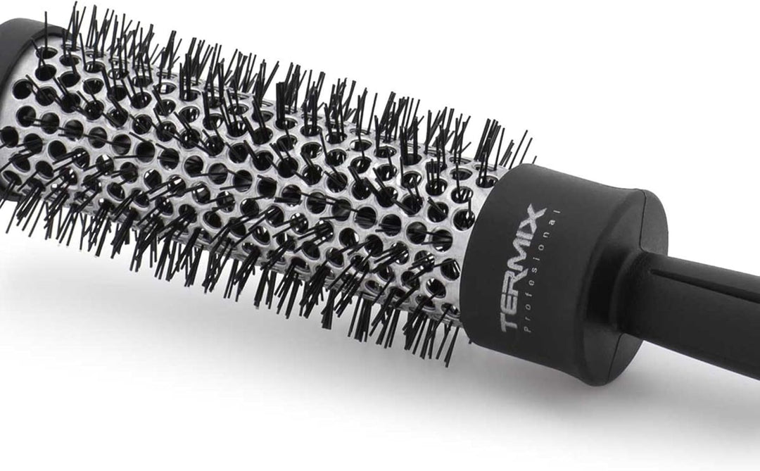 Termix professionelles Set. Thermische Rundhaarbürste mit Aluminiumrohr, die es ermöglicht, die Troc