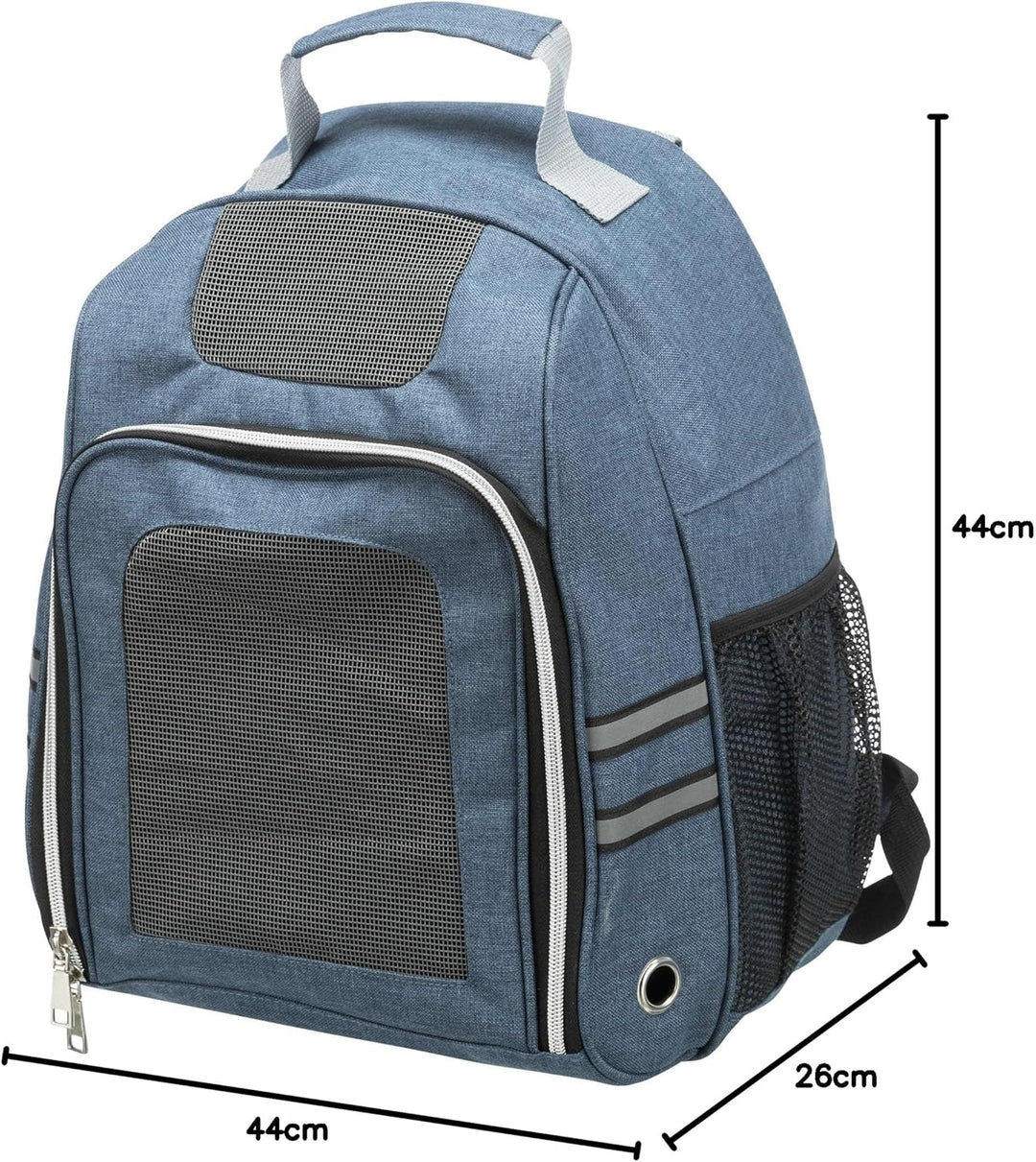 Trixie Rucksack Dan 38 x 50 x 26 cm für Hunde max. 6 kg