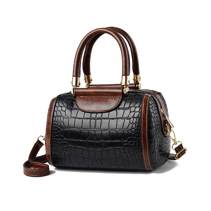 NICOLE & DORIS Handtasche Damen Designer Umhängetasche Mode Schultertaschen PU Leder Satchel Handtas
