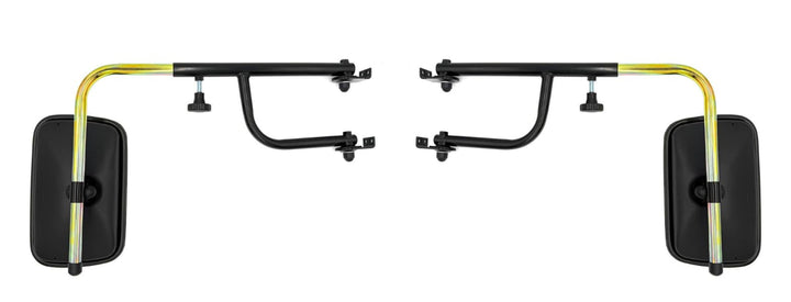 2x Aussenspiegel Rückspiegel 250x160 ø18 mm LKW BUS mit Spiegelarm Spiegelhalter SET