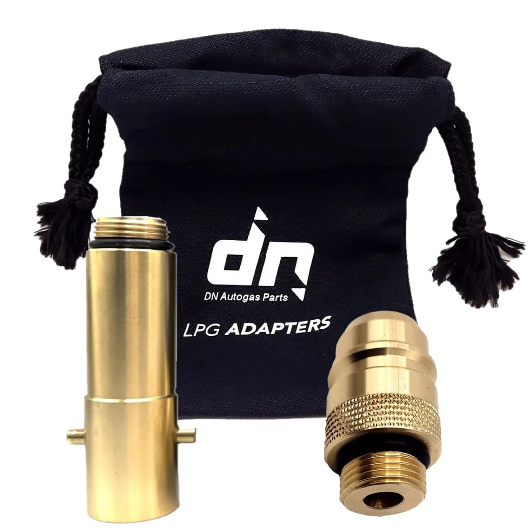 DN Autogas Teile LPG GPL 21,8mm LH Autogas Safefill Tank Nachfülladapter-Set Bajonett Euronozzle Mit