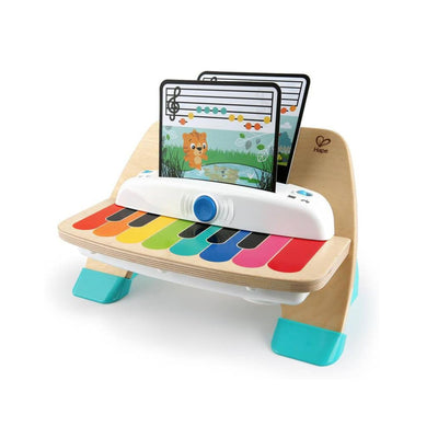 Baby Einstein, Hape, Holzspielzeug Magic Touch Piano , Musikspielzeug Klavier aus Holz für Kinder, M