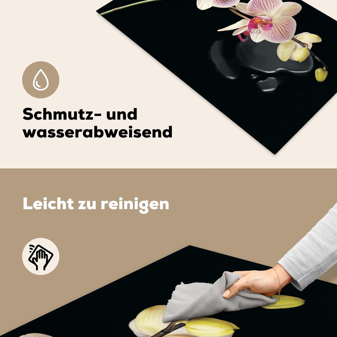 Herdabdeckplatte Einteilig Ceranfeld Abdeckplatte für Induktionsschutz Ceranfeldabdeckung Vinyl Herd