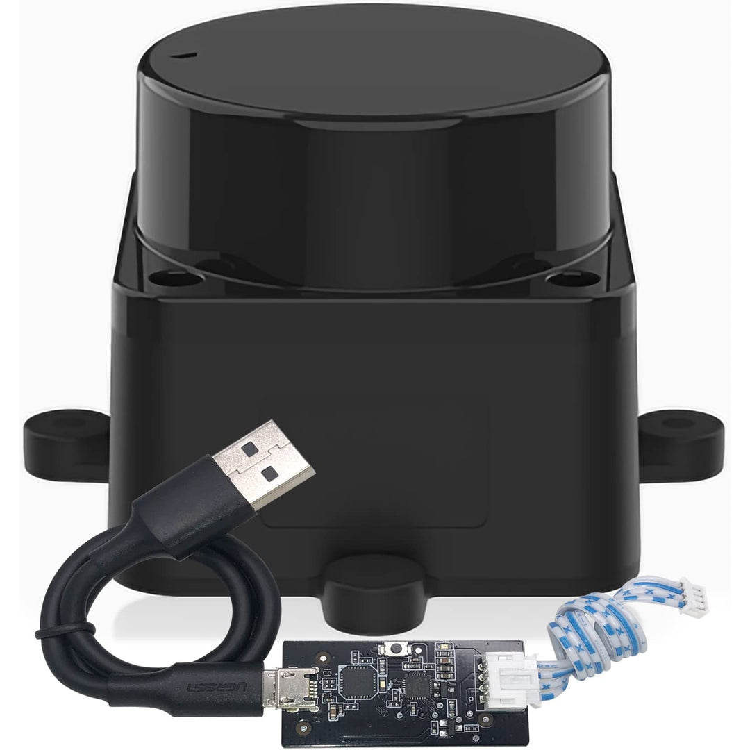 InnoMaker Extra-Small Size Lidar DTOF Radar 360 Degree 12 Meter Radius Scanning 25000 Lux Resistance