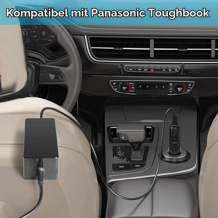 KFD DC 12V-24V KFZ Netzteil Laptop Auto Ladegerät für Panasonic Toughbook CF-31 CF-33 CF-52 CF-53 La