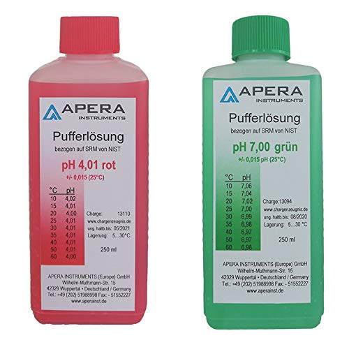Apera Instruments 201-C kombinierte pH-Elektrode, BNC Anschluss, Polycarbonat/Glas, AI1301 &amp; pH Kali