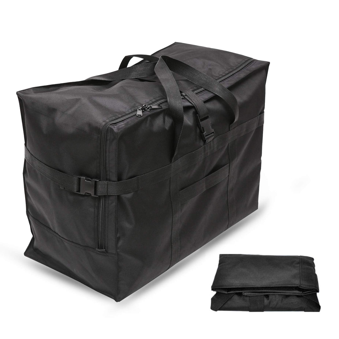 Reisetasche Extra Gross, Faltbare 900d Oxford Heavy-Duty Duffle Bag für Urlaub, Camping, Umzug, Zelt