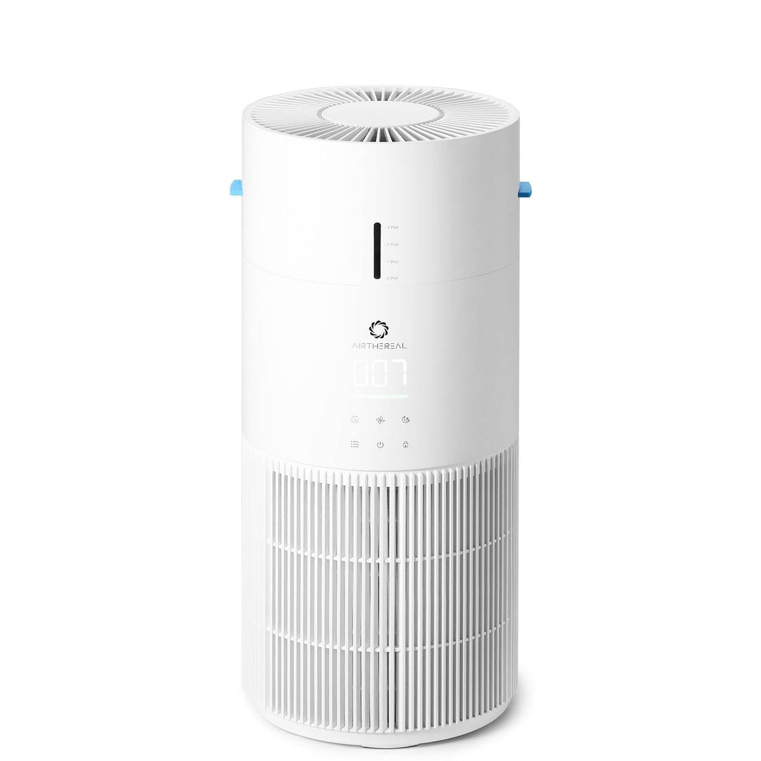 Airthereal 2-in-1 Luftreiniger mit Luftbefeuchter für bis zu 125 m², 3-Stufen-Filter, Luftqualitätsa