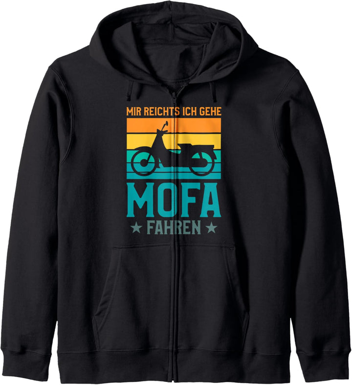 Mir reichts ich gehe Mofa fahren Kapuzenjacke