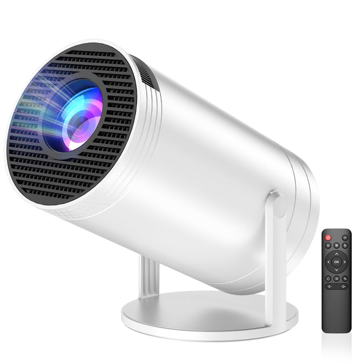 Mini Beamer 4K 1080P, Smart Projektor Tragbarer