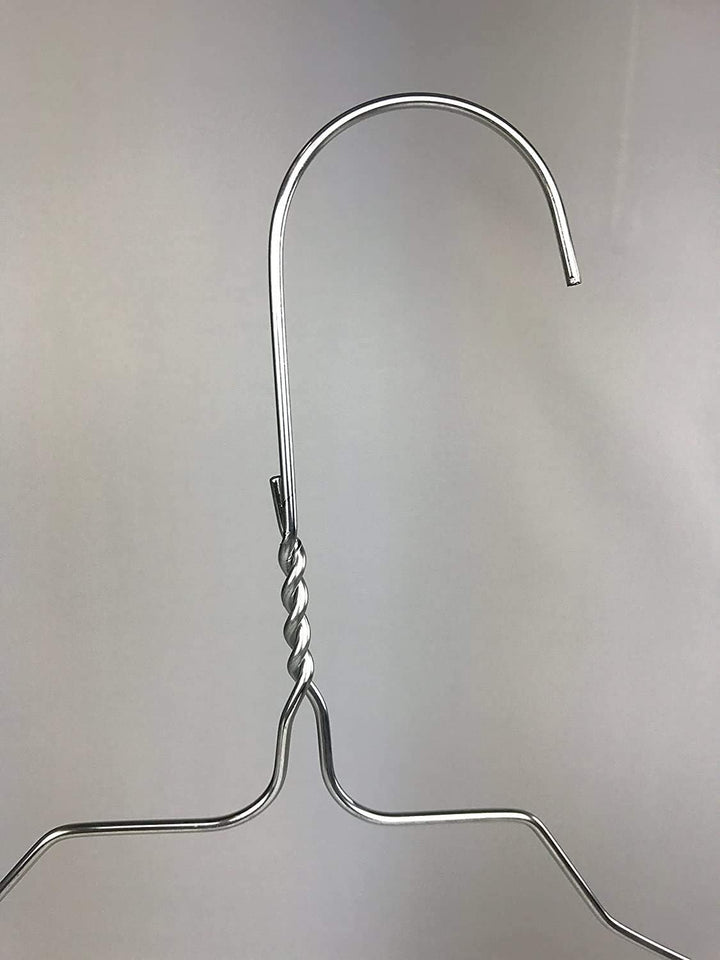 RSR Hangers Drahtbügel 3,0 mm Kleiderbügel aus Metall 100 Stück verzinkt Metallkleiderbügel Set Drah