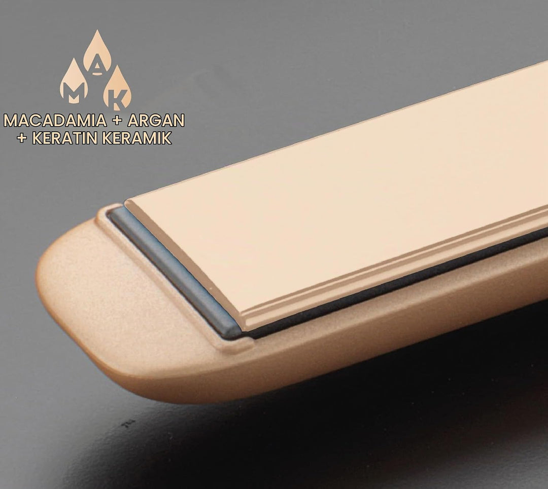 Diva Pro Styling Precious Metals Touch Glätteisen - Automatische Sicherheitsabschaltung - Einsatzber