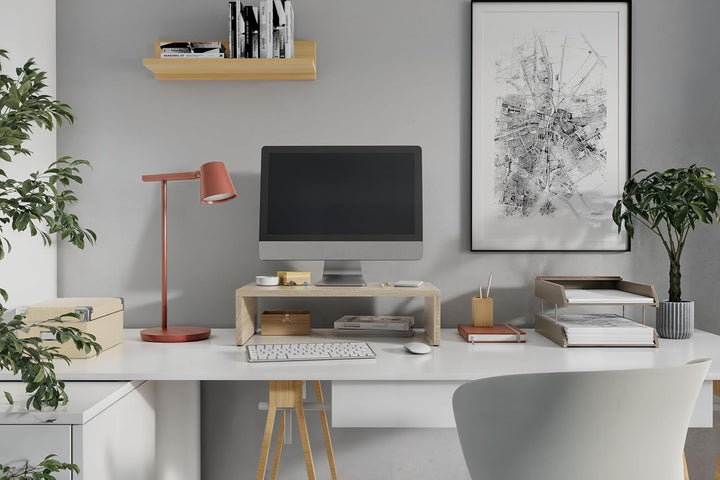 Monitorständer, 1-stufiger Monitorständer, Ständer für Computermonitore, Laptopständer, Computerstän