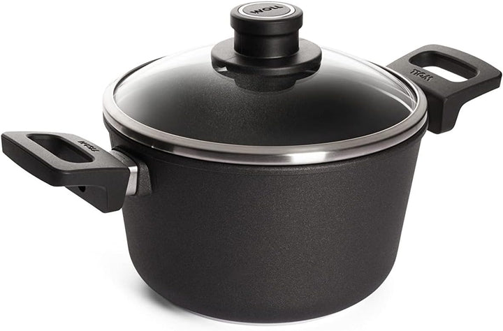 Woll Nowo-Titanium Induktion GussTopf, Andere, 20 cm, Schwarz 20 cm, 12 cm hoch, 3.0 Liter, 20 cm, 1