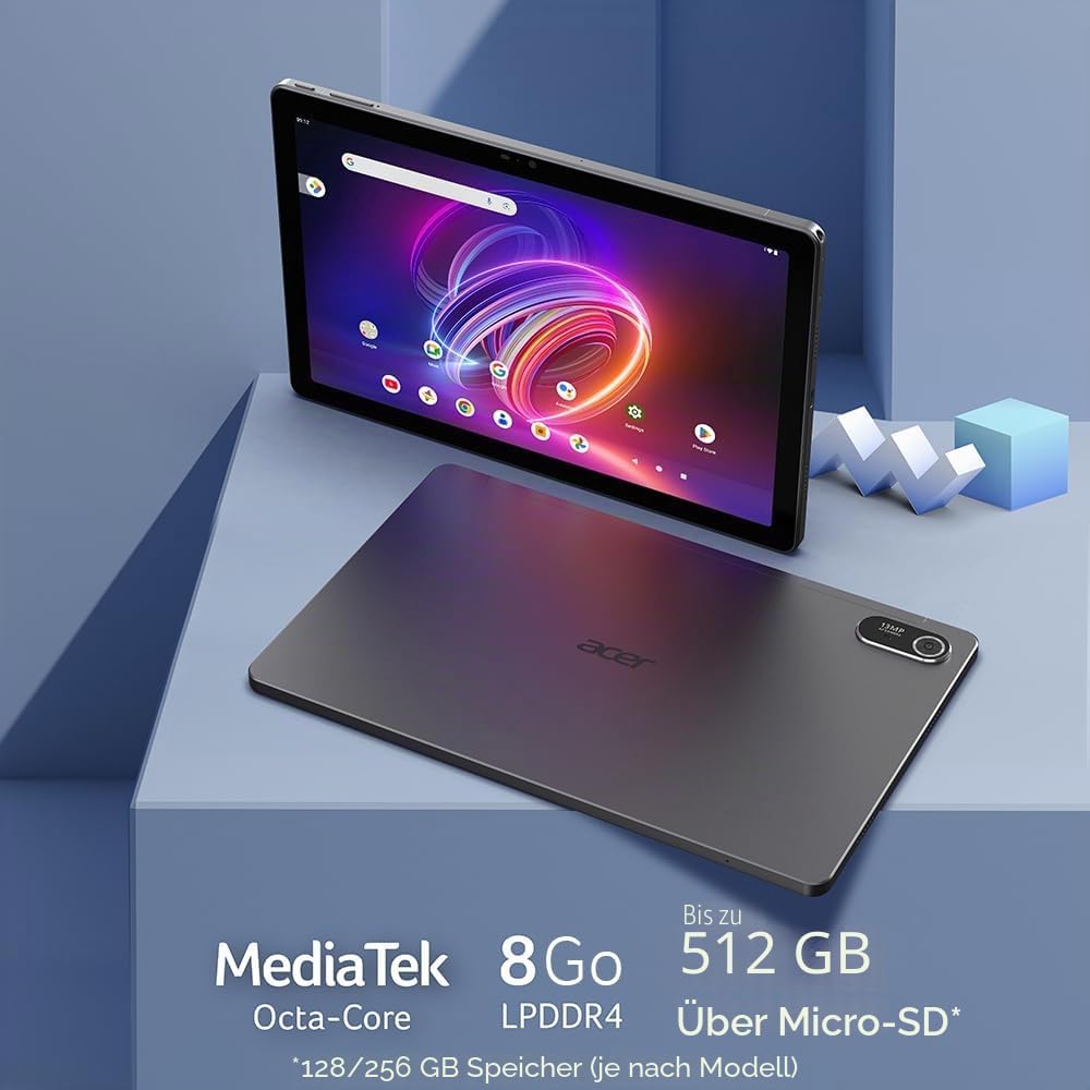 acer Iconia Tab P11 (P11-11-86K4) Tablet 11 Zoll 2K Quantum Dot, QLED, IPS-Display - MediaTek MT8781