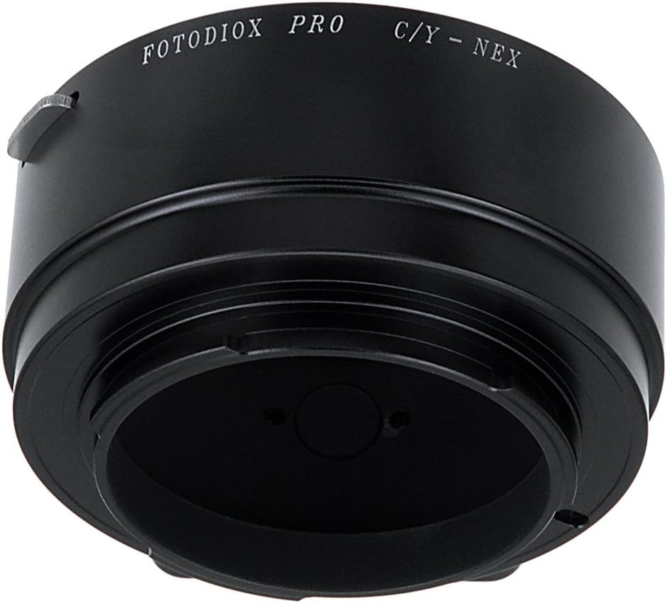Fotodiox Pro Lens Mount Adapter Compatible with Contax/Yashica (CY) Lenses on Sony E-Mount Cameras C