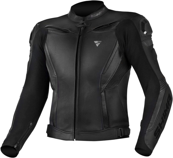 SHIMA CHASE Motorradjacke Herren -Sport Biker Lederjacke Männer Belüftet Sommer mit Schulter Schleif
