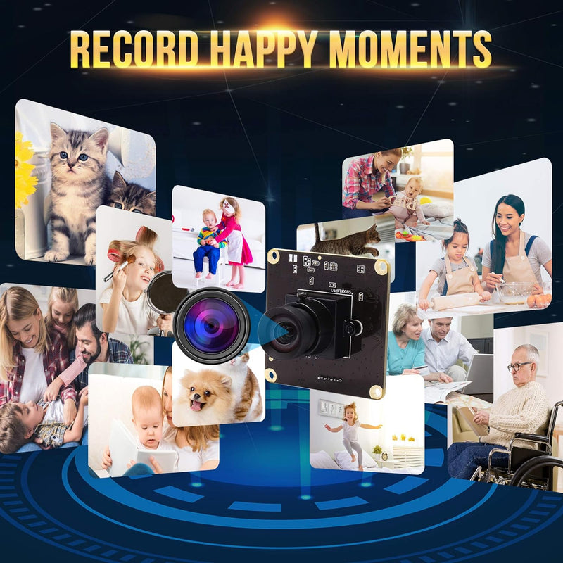 ELP USB Kamera Hohe Bildrate 720P 100fps/ 480P 260fps 2MP 1080P Webcam Keine Verzerrung 60 Grad Obje