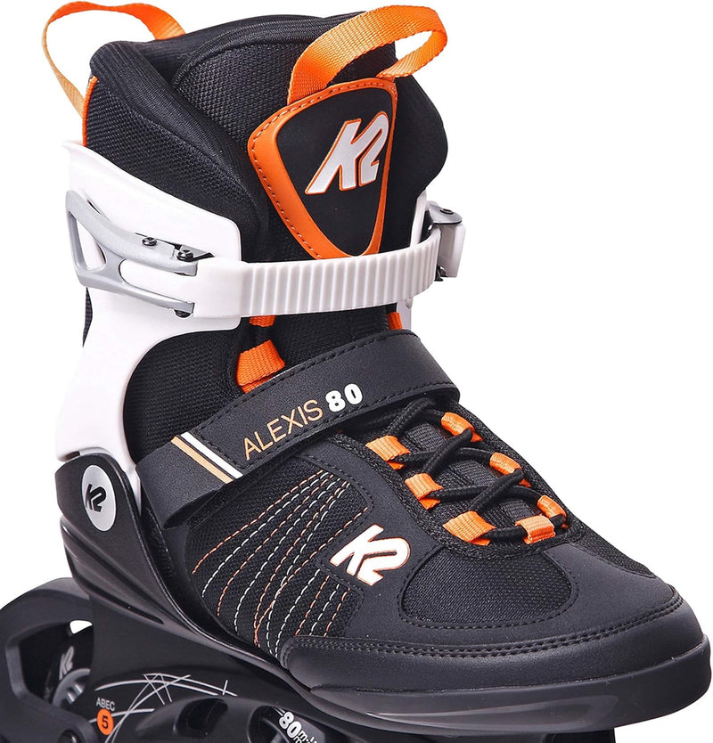 K2 Damen Alexis 80 Inline Skates EU: 40 (UK: 6.5 / US: 9) black - orange, EU: 40 (UK: 6.5 / US: 9) b