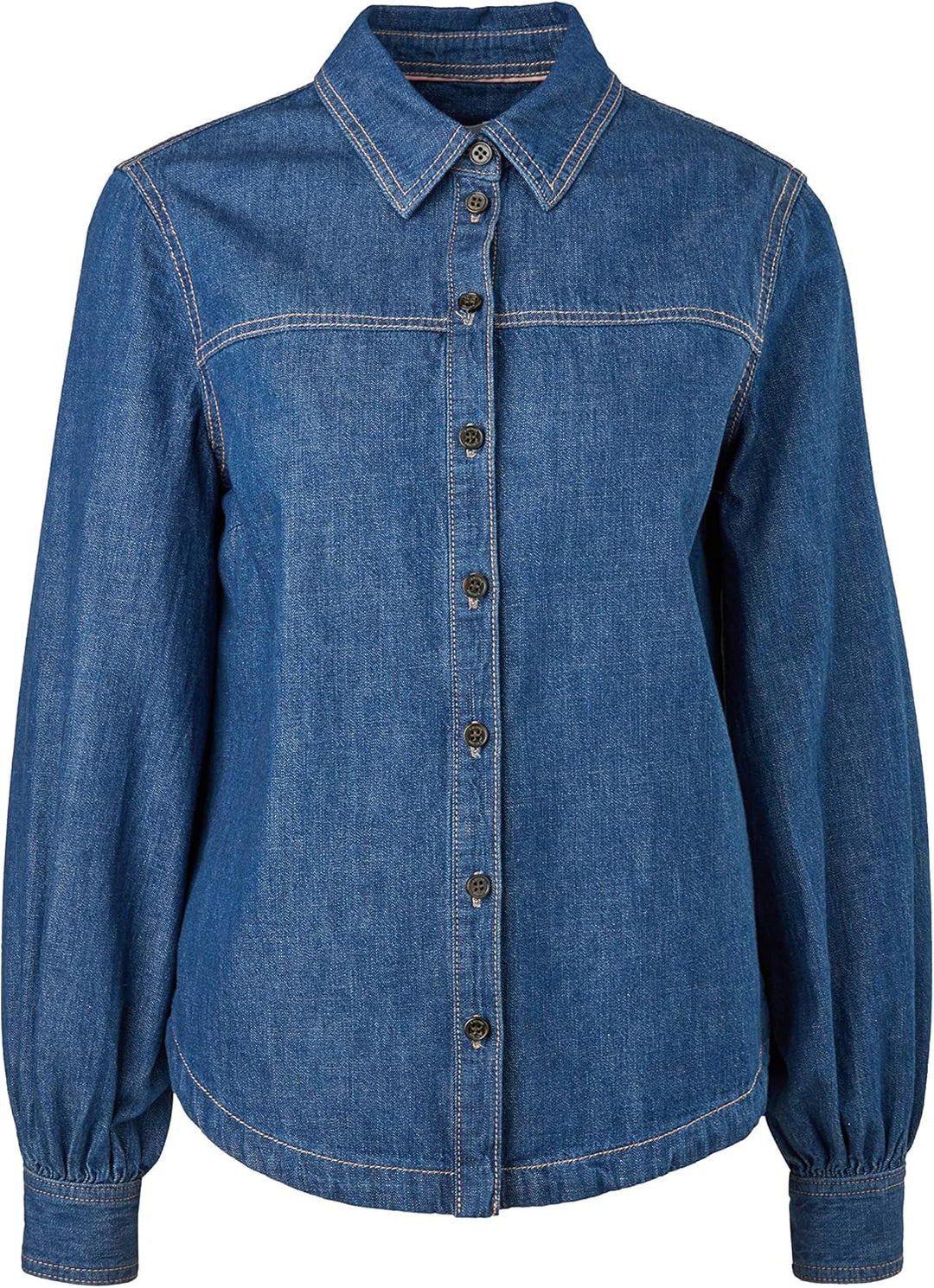 s.Oliver Damen Bluse 34 Blau, 34 Blau