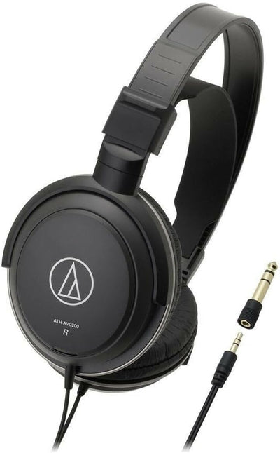 Audio-Technica ATH-AVC200 Geschlossener, Dynamischer Kopfhörer schwarz