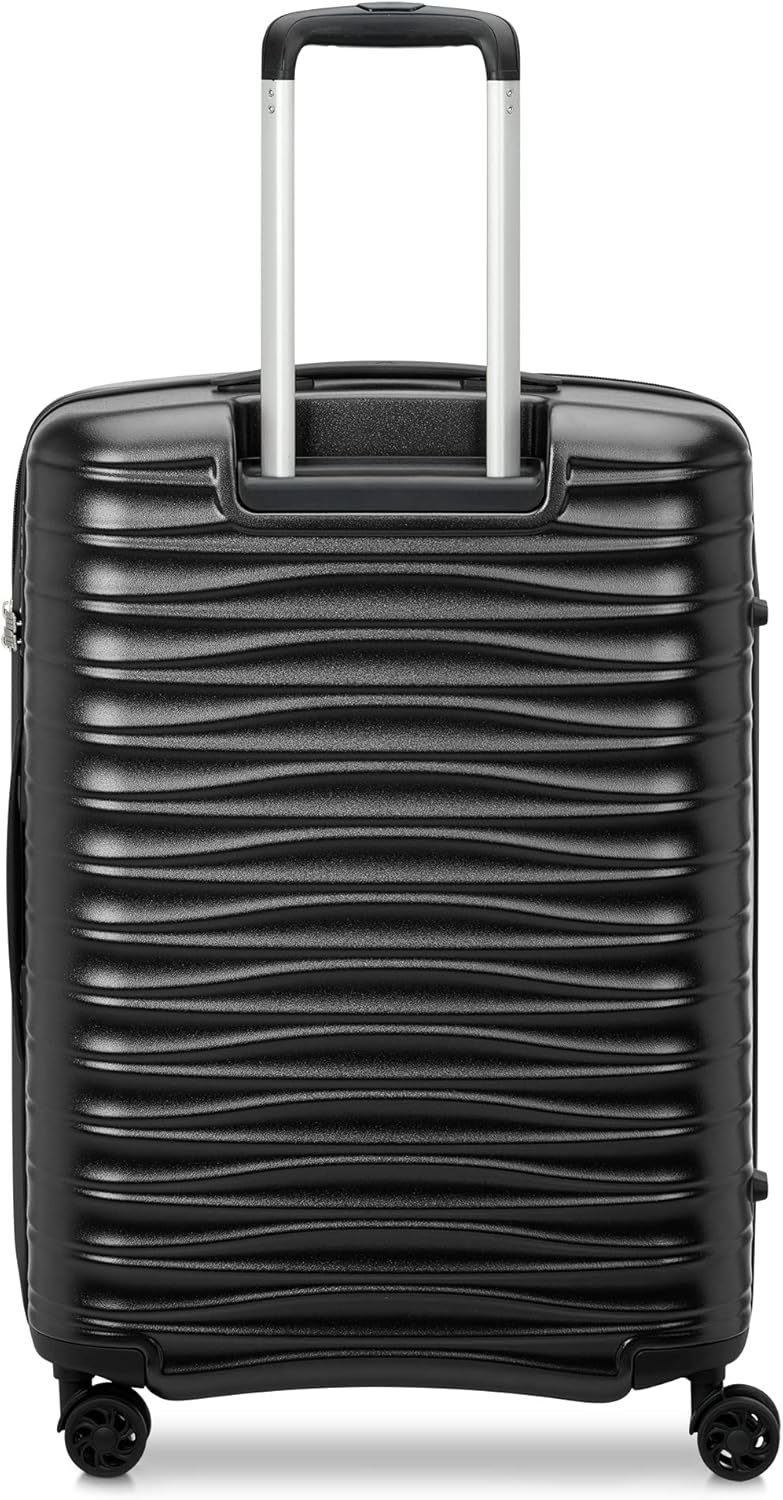 RONCATO Wave - 4-Rollen-Trolley M 65 cm erw. nero Schwarz, Schwarz