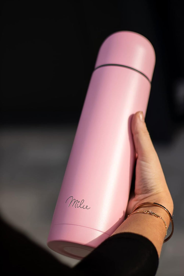 Milu Thermosflasche Thermoskanne Isolierflasche 1L, 750ml, 500ml - Isolierte Edelstahl Trinkflasche,