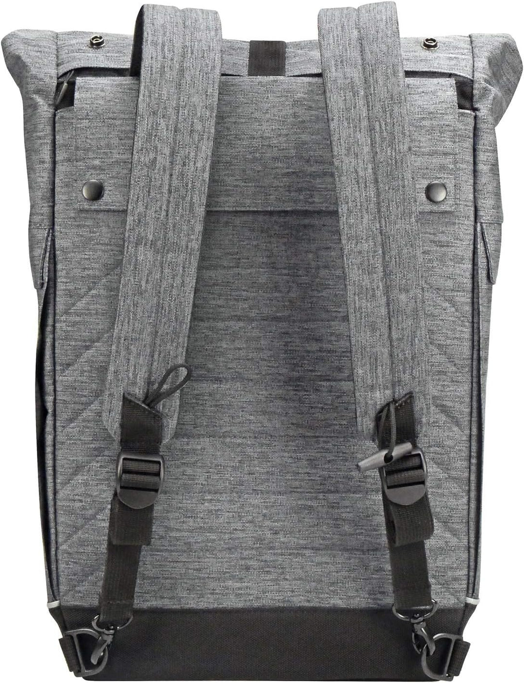 KlickFix 0278GR Freepack Switch Enkele Fietstas, Grey-Black, 18 Liter