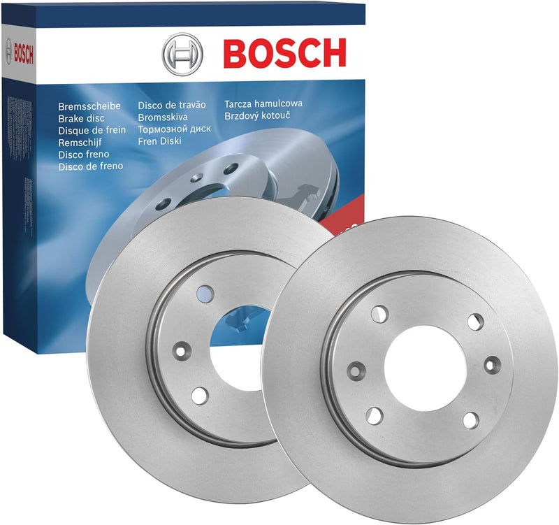 Bosch BD1074 Bremsscheiben - Vorderachse - ECE-R90 Zertifizierung - zwei Bremsscheiben pro Set