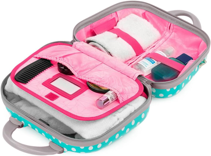 ITACA - Kulturtasche für Frauen und Kinder aus PC-Polycarbonat. Qualitäts-Reise-Toilettenbeutel star