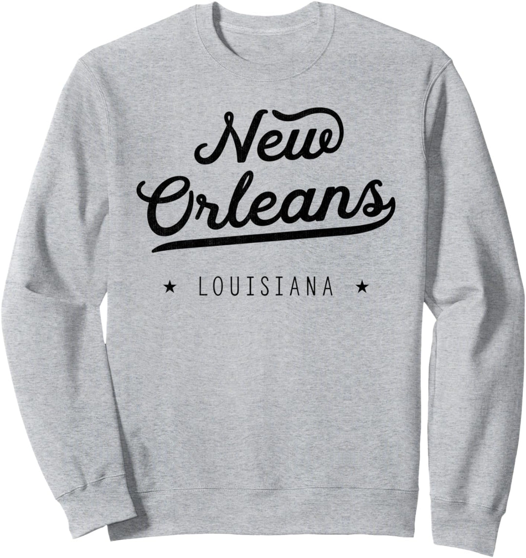 Retro American New Orleans Louisiana Pride Classic USA Sweatshirt