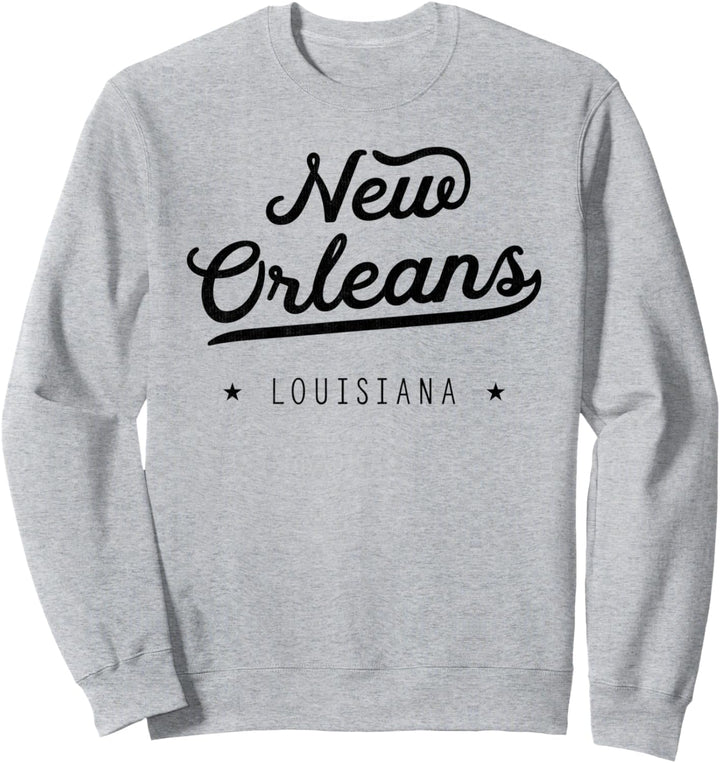 Retro American New Orleans Louisiana Pride Classic USA Sweatshirt