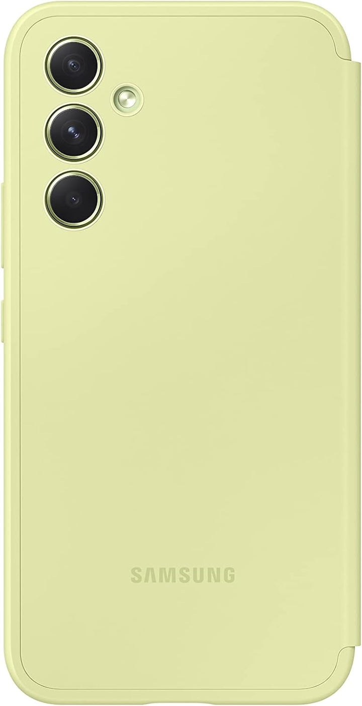 Samsung Smart View Wallet Case EF-ZA546 für das Galaxy A54 5G, Schützhülle in Lime