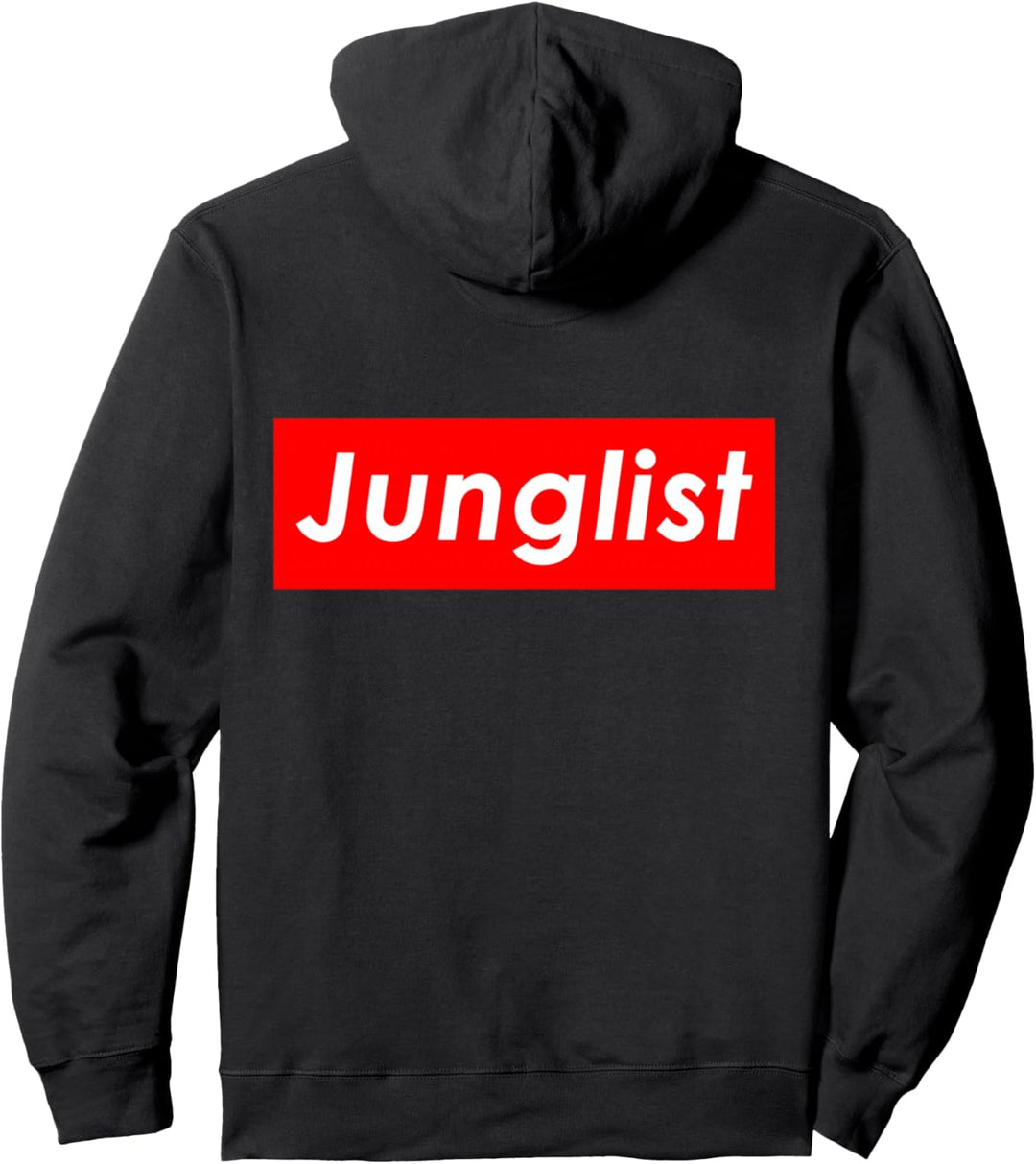 Junglist - Drum and Bass EDM Jungle Music - Junglist Pullover Hoodie
