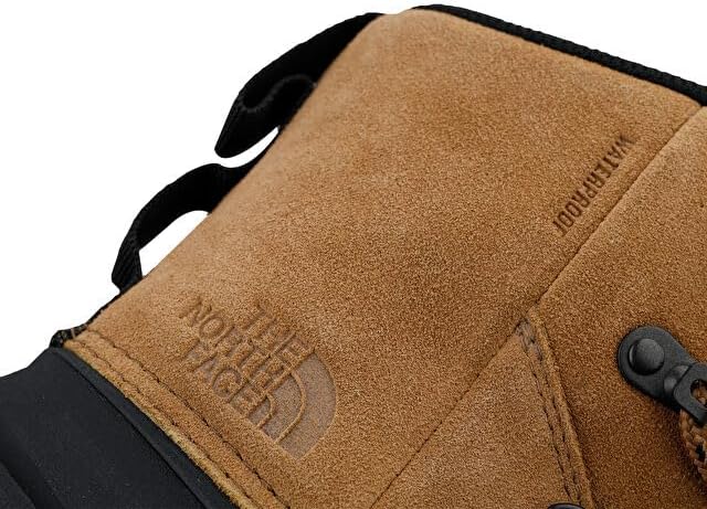 The North Face W Nuptse Short Jacket, Daunenjacke 40 EU Braun Schwarz, 40 EU Braun Schwarz