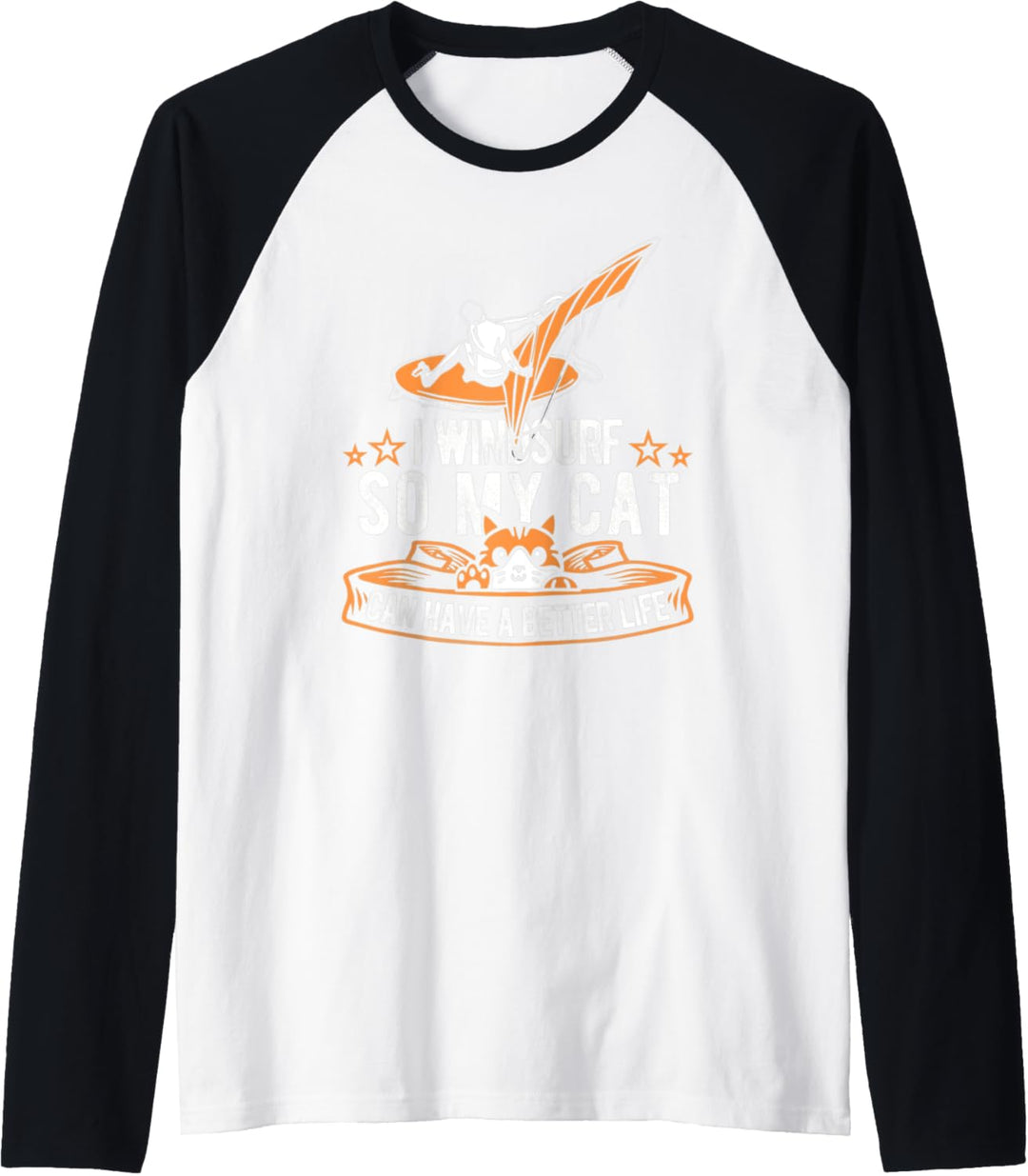 Windsurfen Katze Windsurfing Surfbrett - Windsurfer Windsurf Raglan