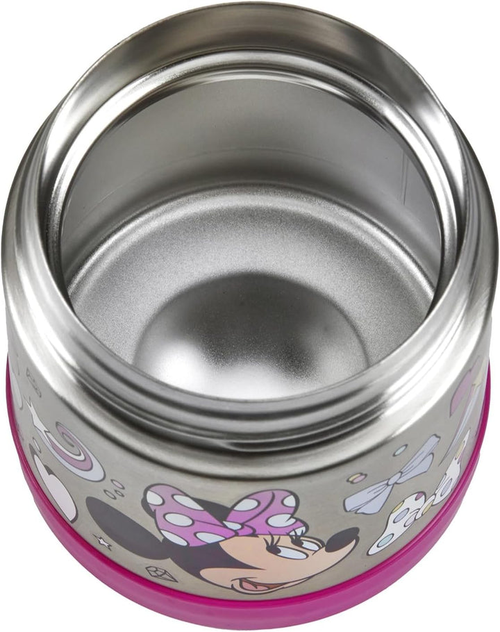 Thermos kids FUNTAINER Thermobehälter für Essen 300ml, Disney Minnie Maus - Edelstahl, absolut dicht