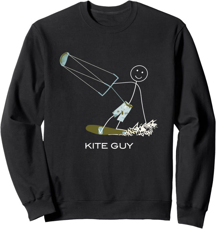 Lustige Herren Kiteboarding, Boy Kitesurfer Geschenk Sweatshirt