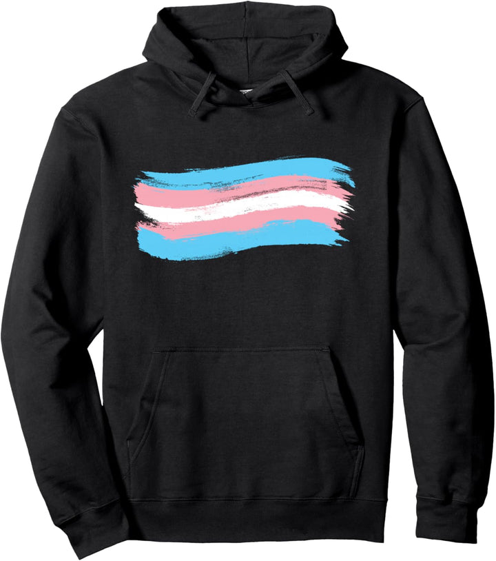 Transgender Stolz Flagge Pro LGBTQ Gleichberechtigung Rechte Pullover Hoodie
