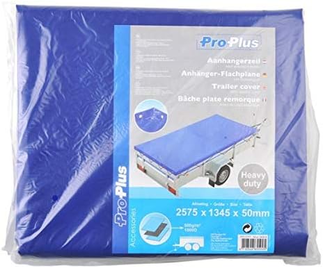 ProPlus Anhänger-Flachplane mit Gummigurt 2575x1345x50mm