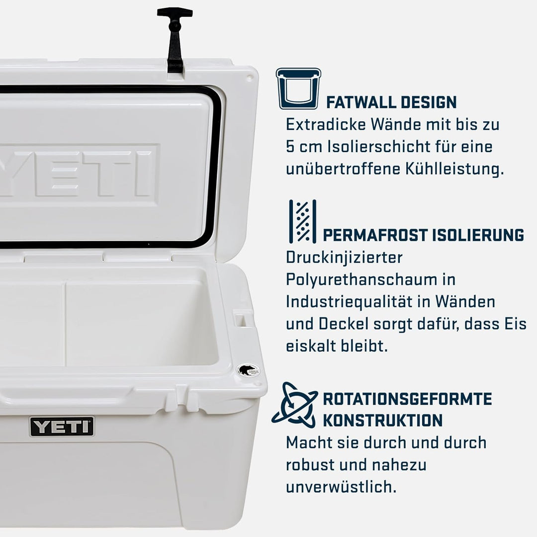 YETI Tundra Hardcooler, 65 Charcoal, Charcoal