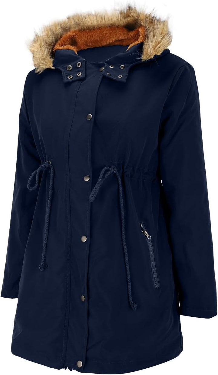 Jackenerweiterung damen Umstandsjacke Mit Babyeinsatz Umstands Baumwolljacke 3 In 1 Knielanger Trage