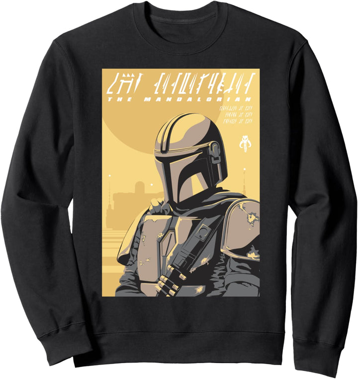 Star Wars The Mandalorian Poster Sweatshirt