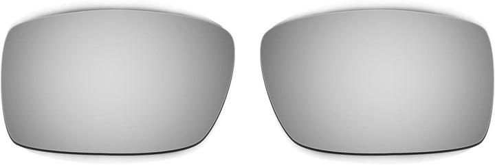 HKUCO Plus Mens Replacement Lenses For Oakley Gascan Black/Titanium Sunglasses