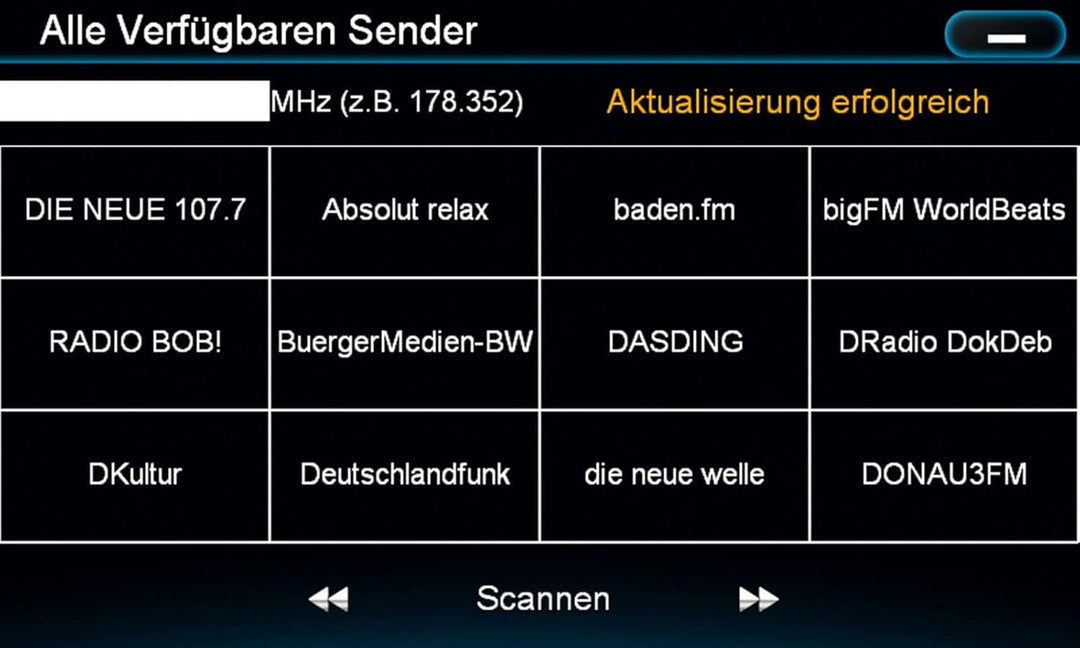 ESX DAB-Modul VNA-TM-DAB für ESX-Navigationssysteme