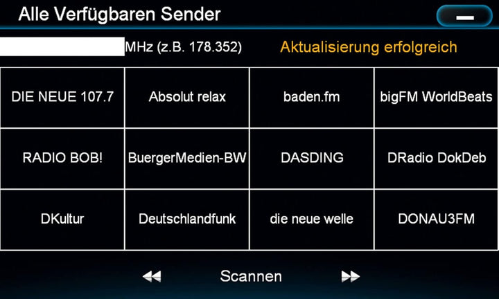 ESX DAB-Modul VNA-TM-DAB für ESX-Navigationssysteme