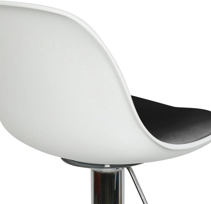 DDMINE 8er Set Barhocker mit Polster Gepolsterter Drehhocker mit Luftheber-Design, Kunstleder Barstu