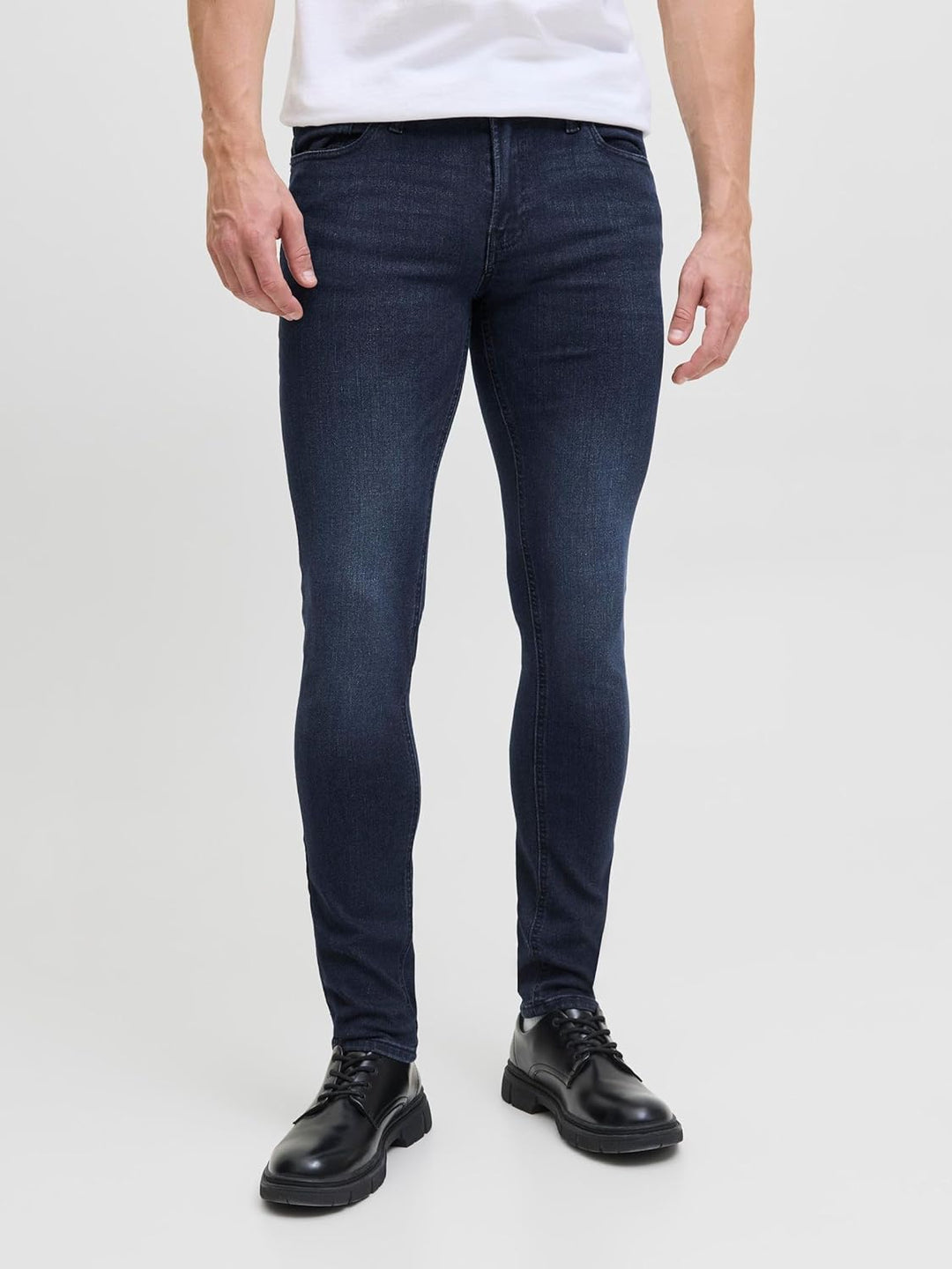 JACK & JONES Herren Skinny Jeans 27W / 32L Blue Denim, 27W / 32L Blue Denim