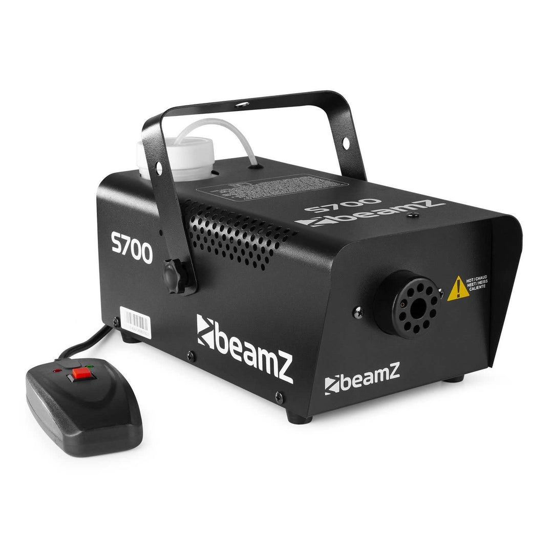 BeamZ S700 - Nebelmaschine mit Fernbedienung, 700 Watt Fog Machine, Rauchmaschine für Halloween, Hoc